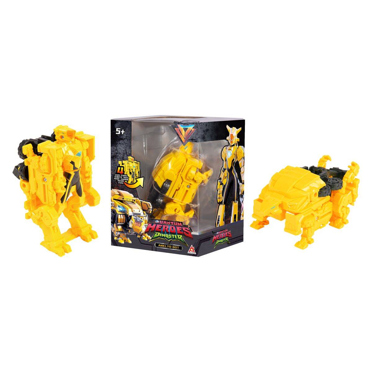 DINOSTER transformable Ankylo-Bot