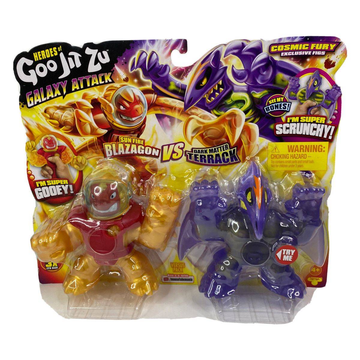 Goo Jit Zu Galaxy Attack set 2 herojev