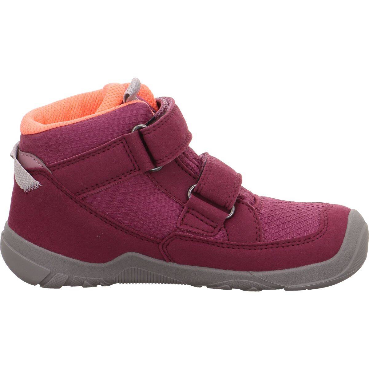Superfit čevelj gležnjar - membrana TRACE 1-006042-5000 barefoot D red/orange 25