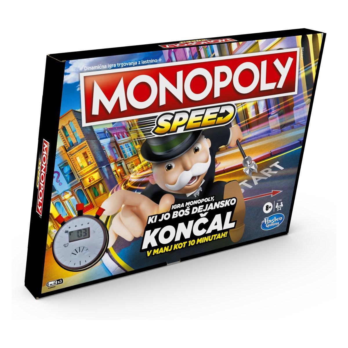 Hasbro games Monopoly Speed družabna igra