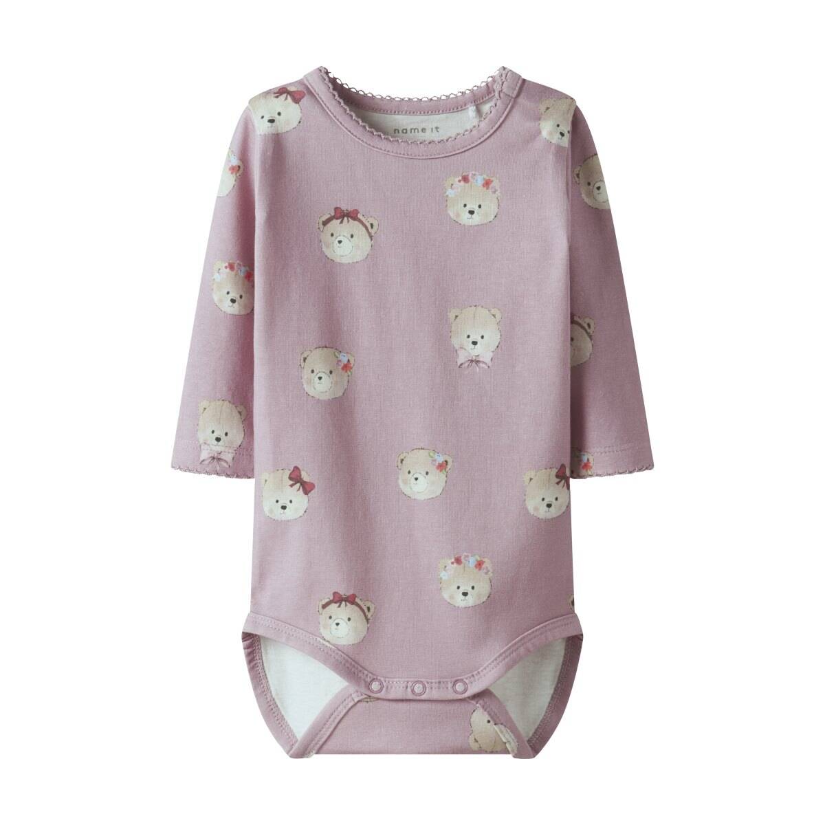NAME IT bodi DR 13249231 NBFRICE LS BODY Ž Ljubičasta 50