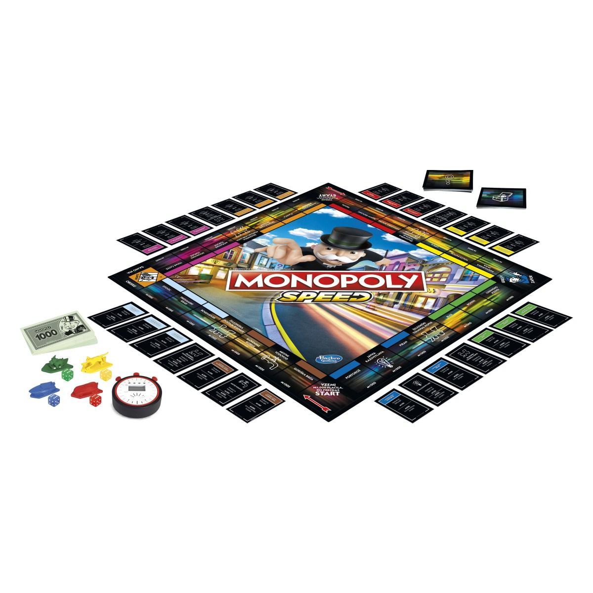 Hasbro games Monopoly Speed družabna igra
