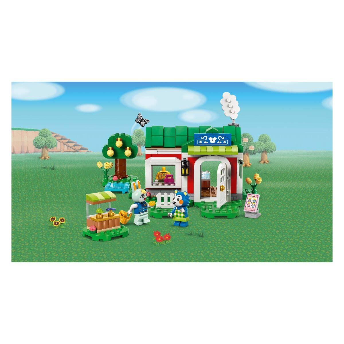 LEGO ANIMAL CROSSING 77055 Able Sisters i trgovina odjeće