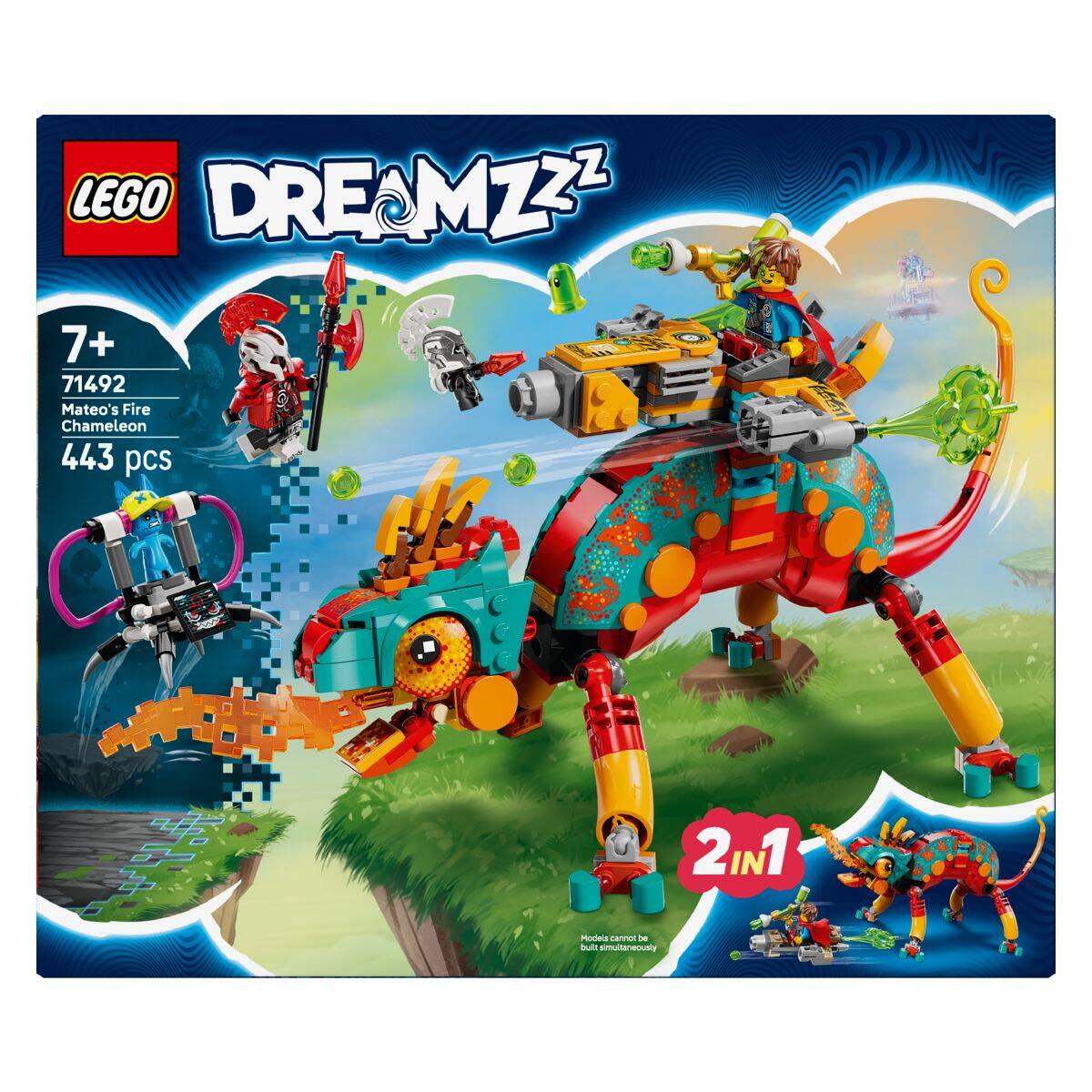 LEGO® DREAMZZZ 71492 Mateov plameni kameleon