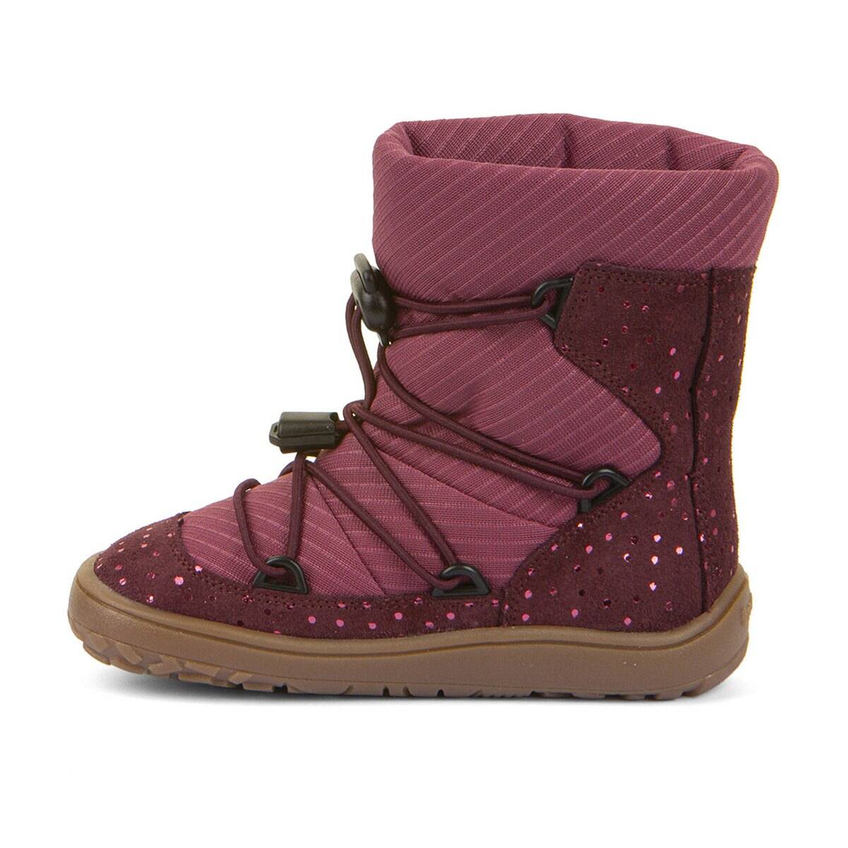 Froddo škornji G3160251 BAREFOOT TEX TRACK WOOL podloženi D bordeaux+ 29