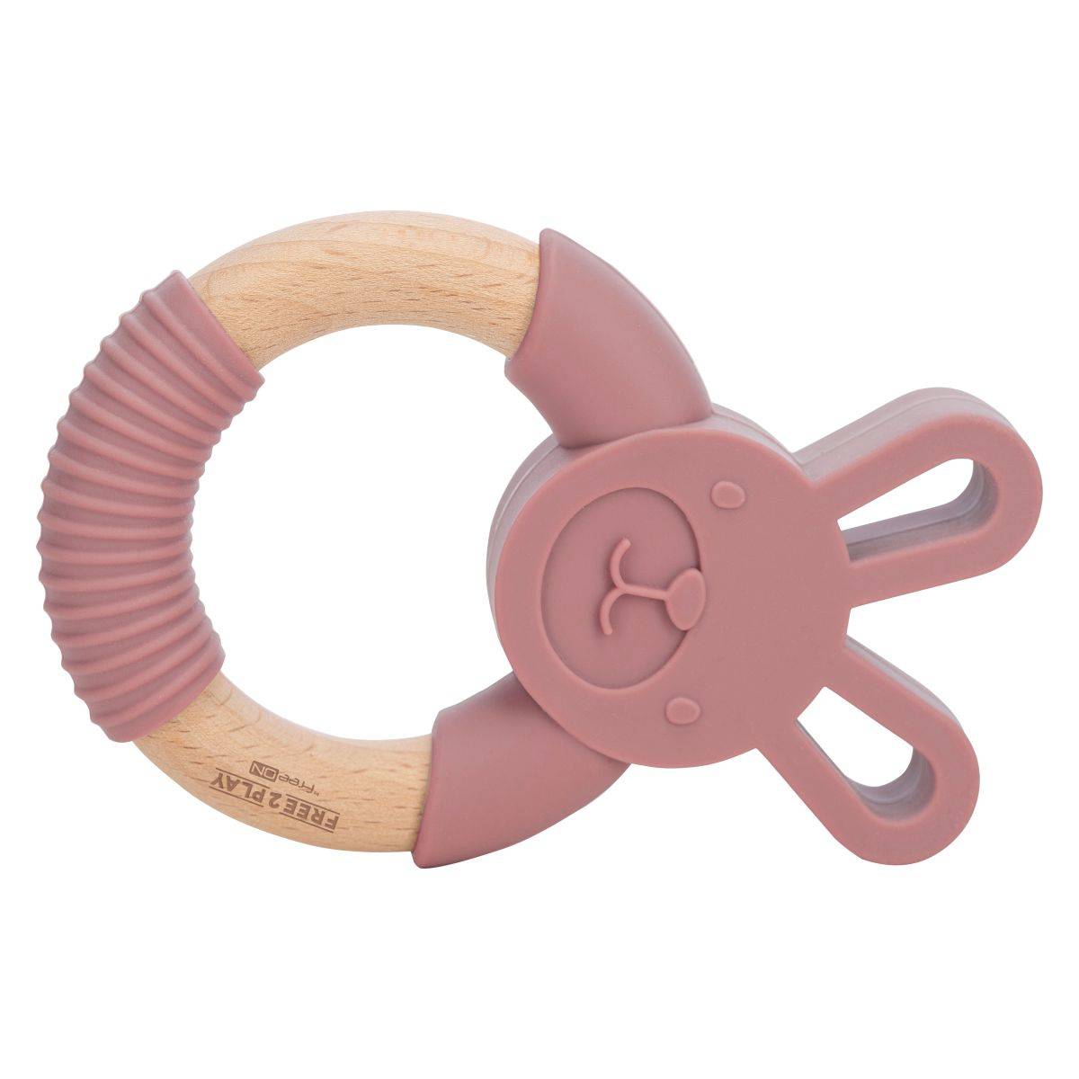 FreeON grizalo zajček pink