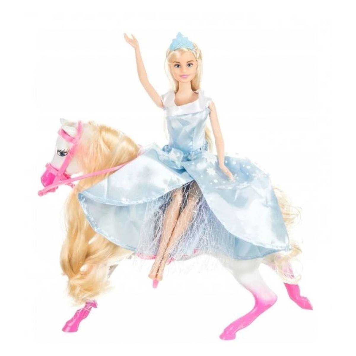 Masen Toys snežna princesa s konjem 63083