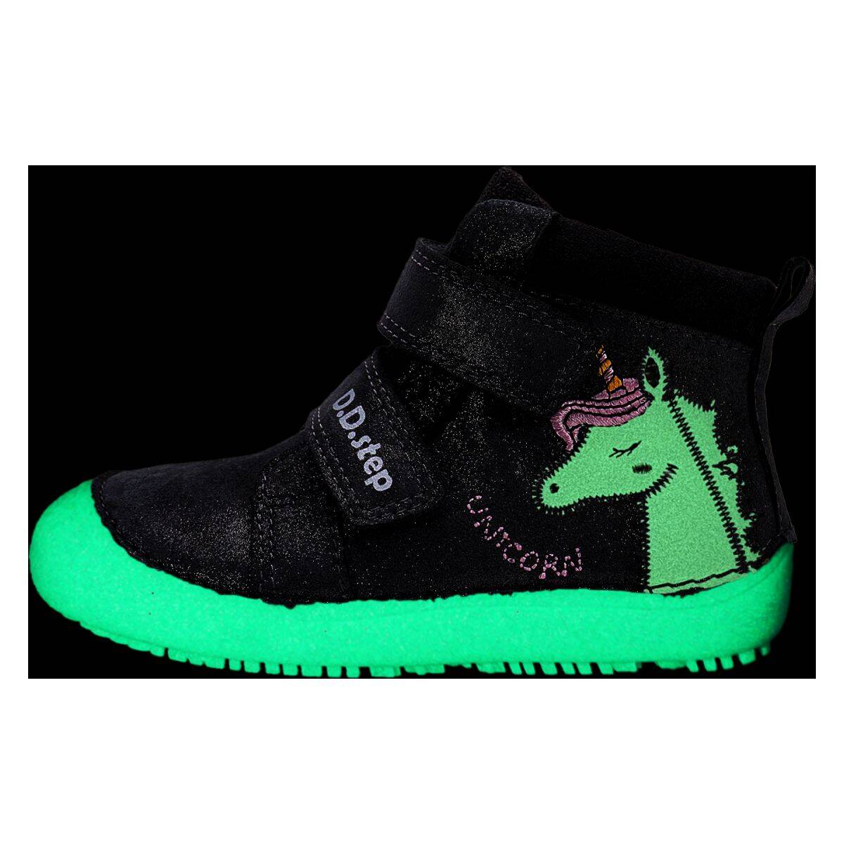 D.D.Step čevelj gležnjar A063-52815M barefoot D dark grey 27