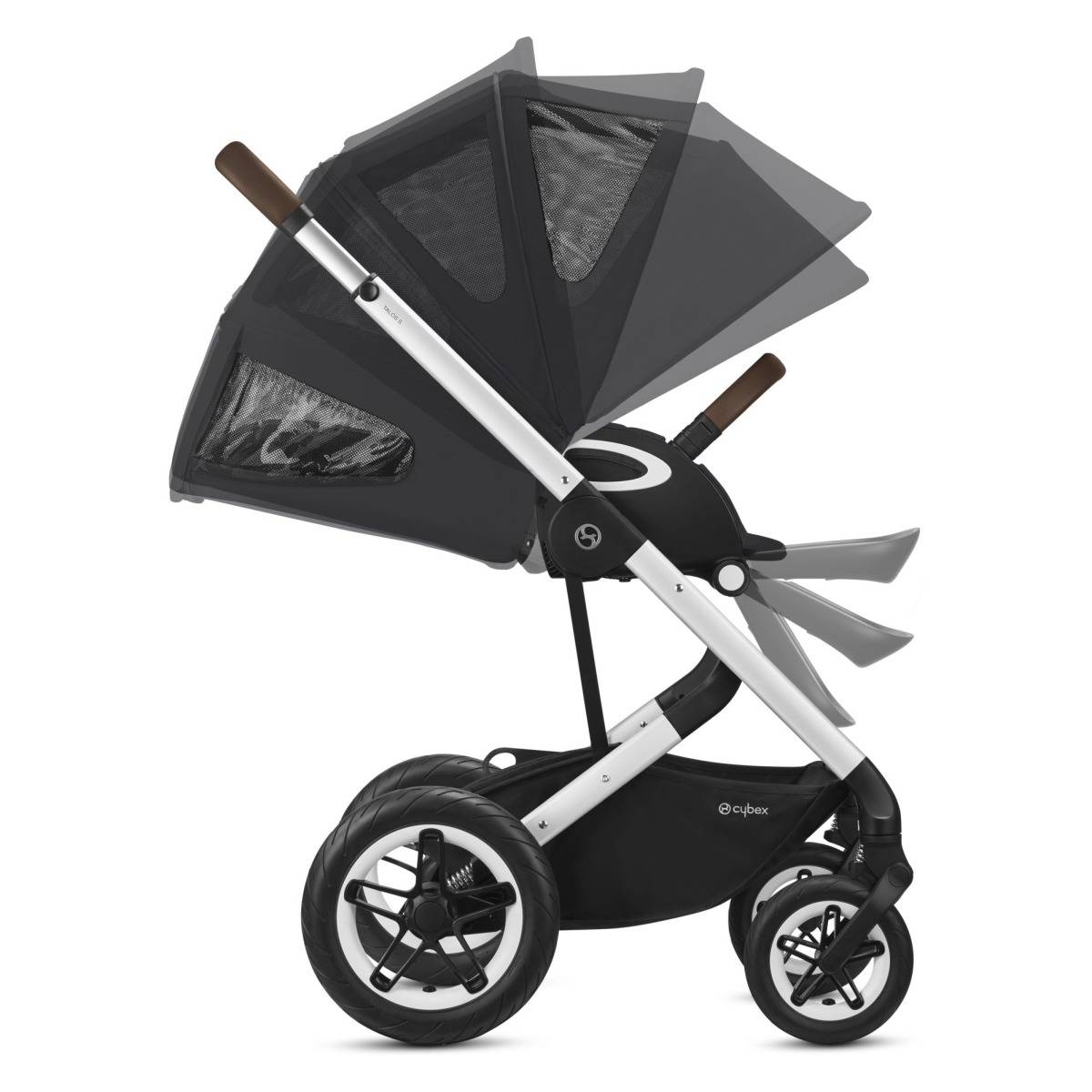 CYBEX Konstrukcija sa sjedalom Talos S Lux SLV deep black