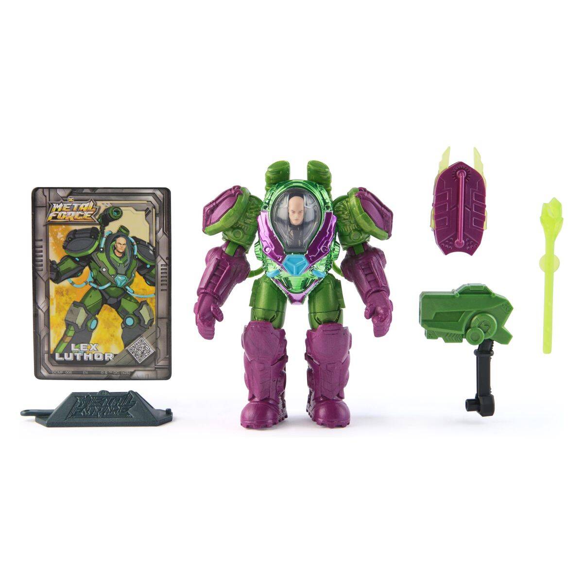 Batman Metal Force figura 10 cm sort.