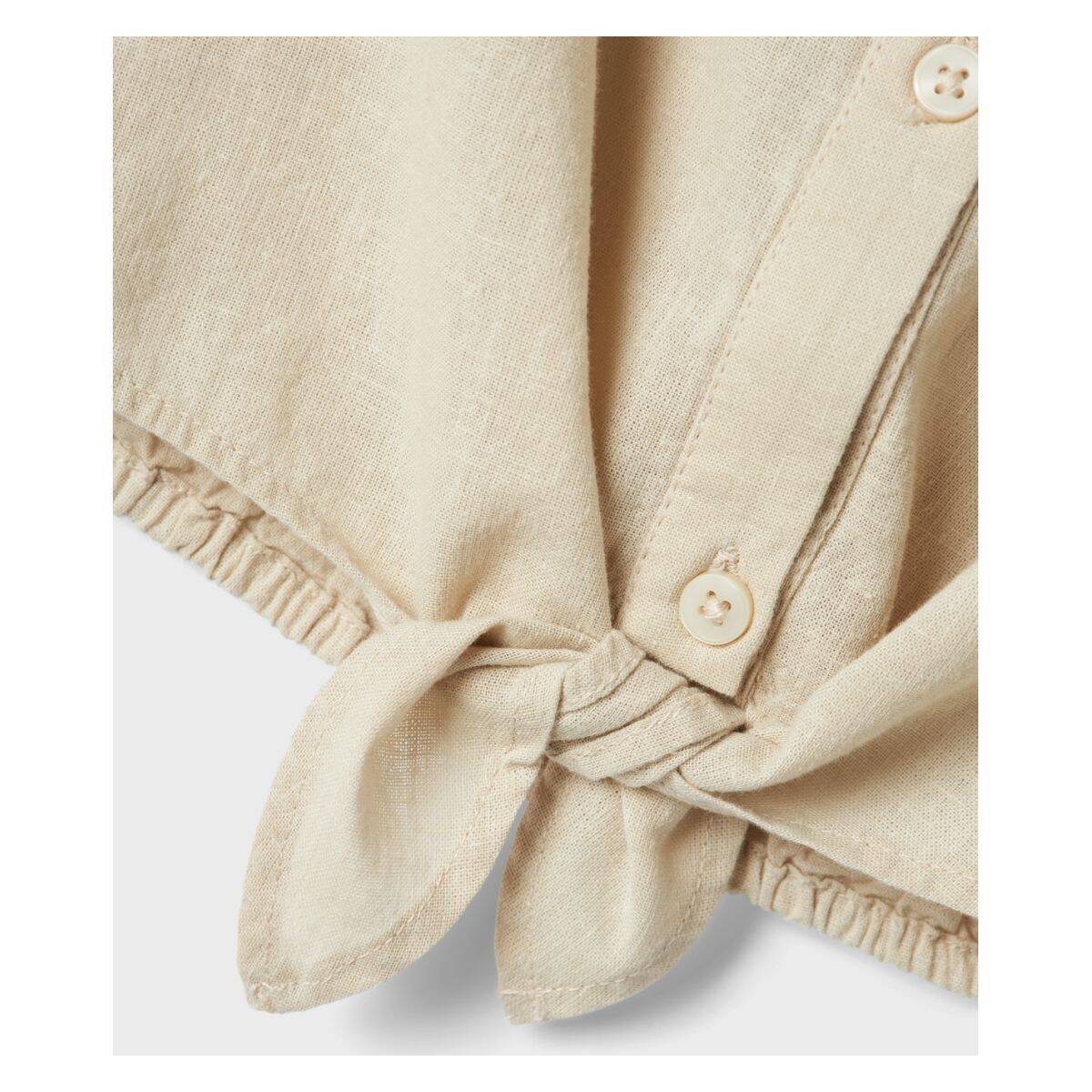 NAME IT majica BR 13240165 NKFFALINNEN Ž Bež 116