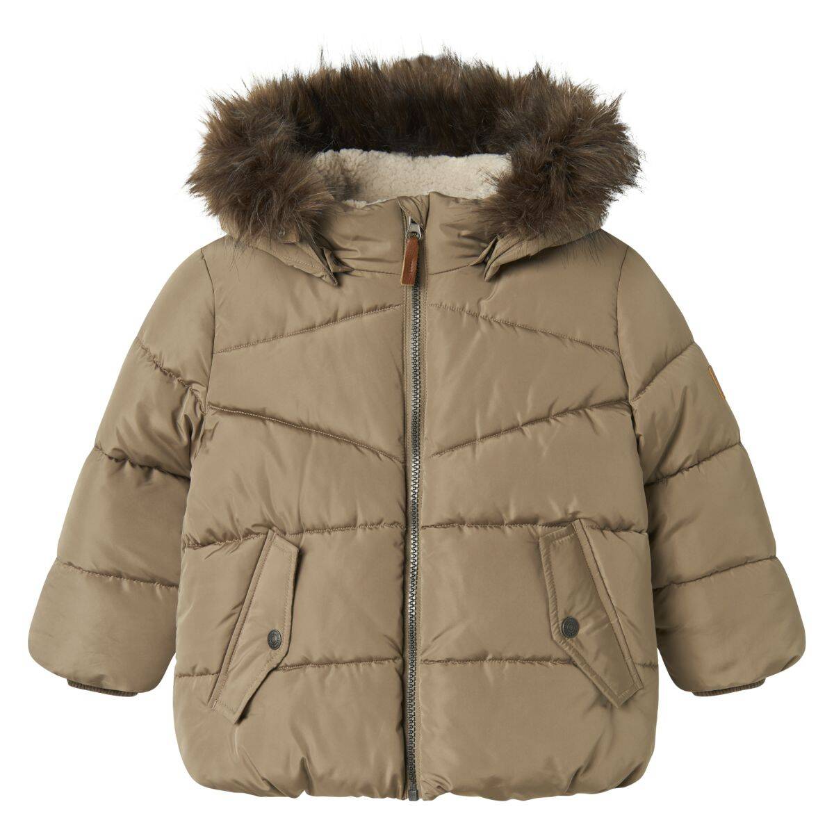 Name It jakna DR 13243944 NMMMATHEW PUFFER JACKET1 F Bež 80