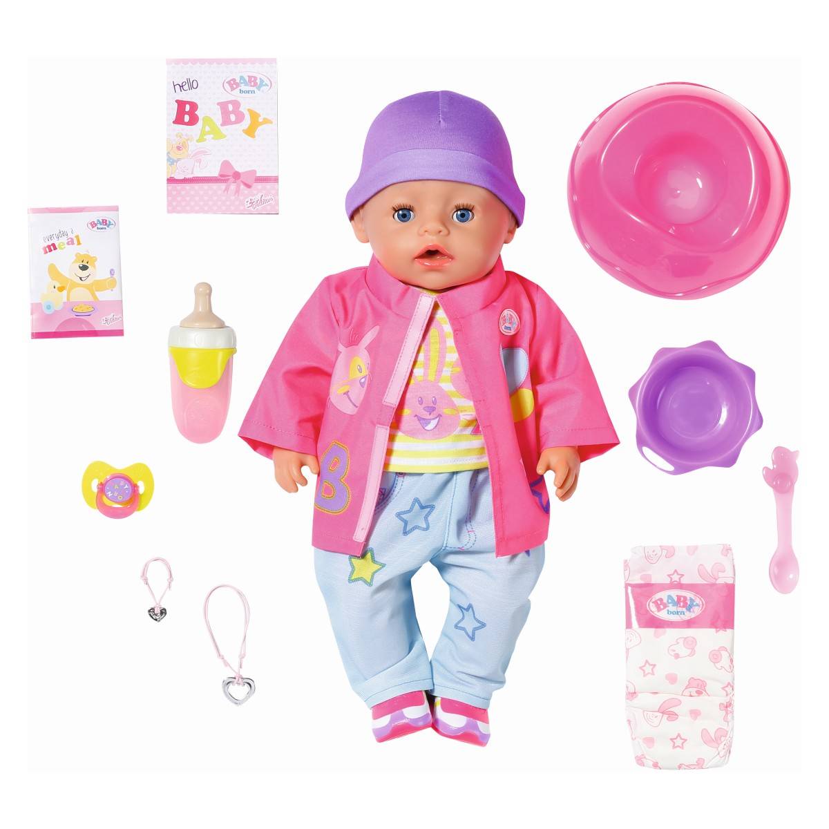 ZAPF BABY BORN magic all season girl 43cm