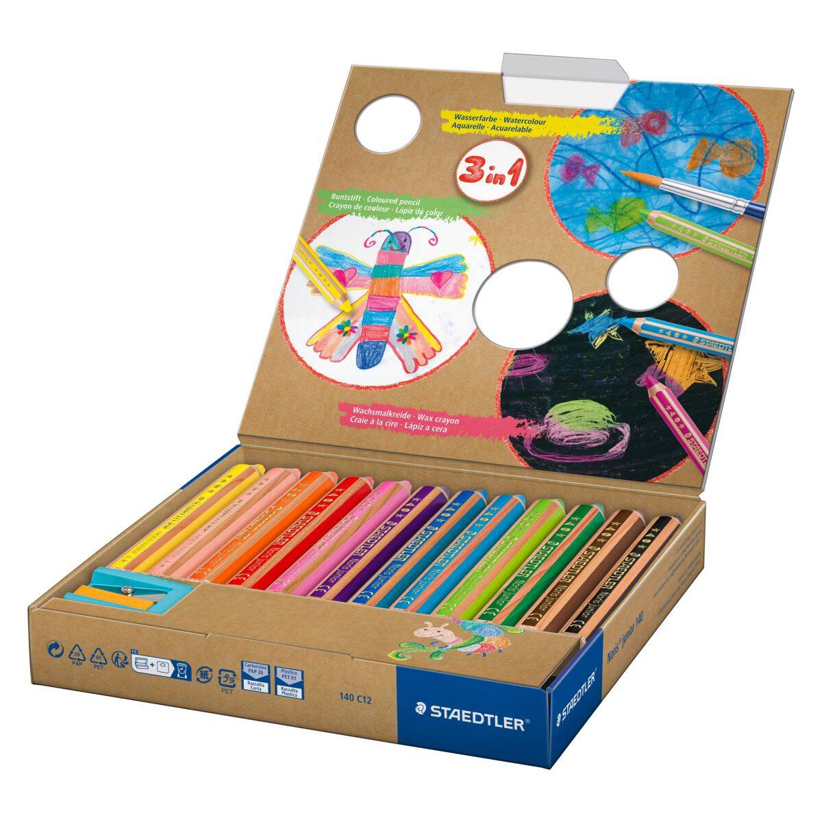 Staedtler Barvice Noris junior 12/1