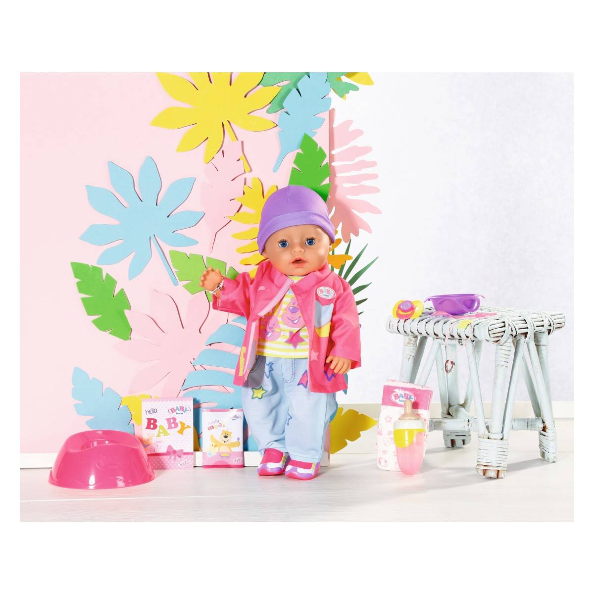 ZAPF BABY BORN magic all season girl 43cm