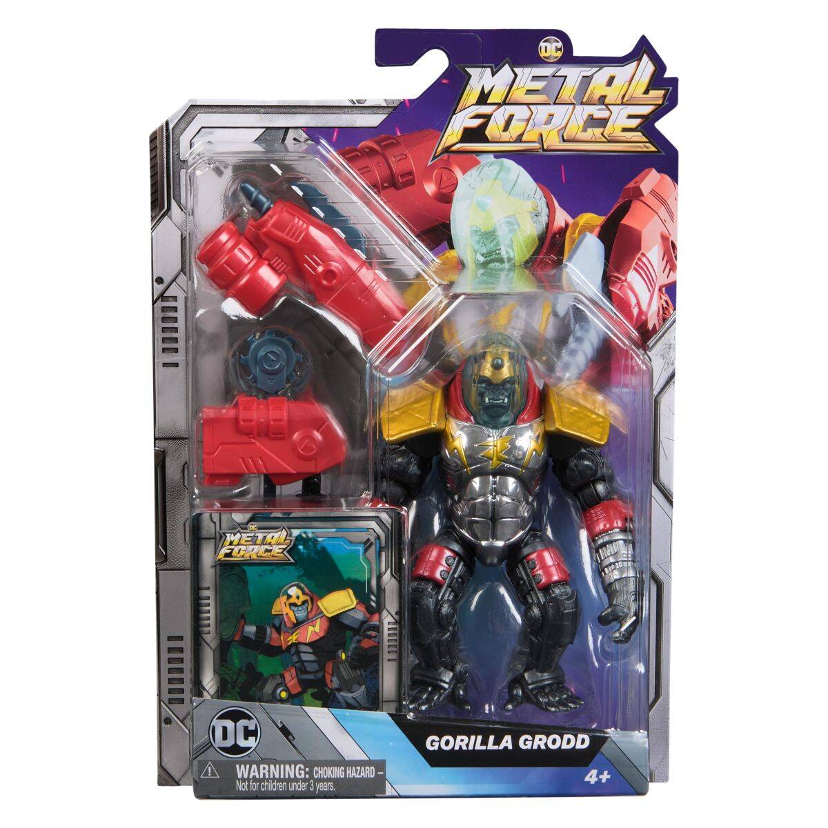 Batman Metal Force figura 10 cm sort.