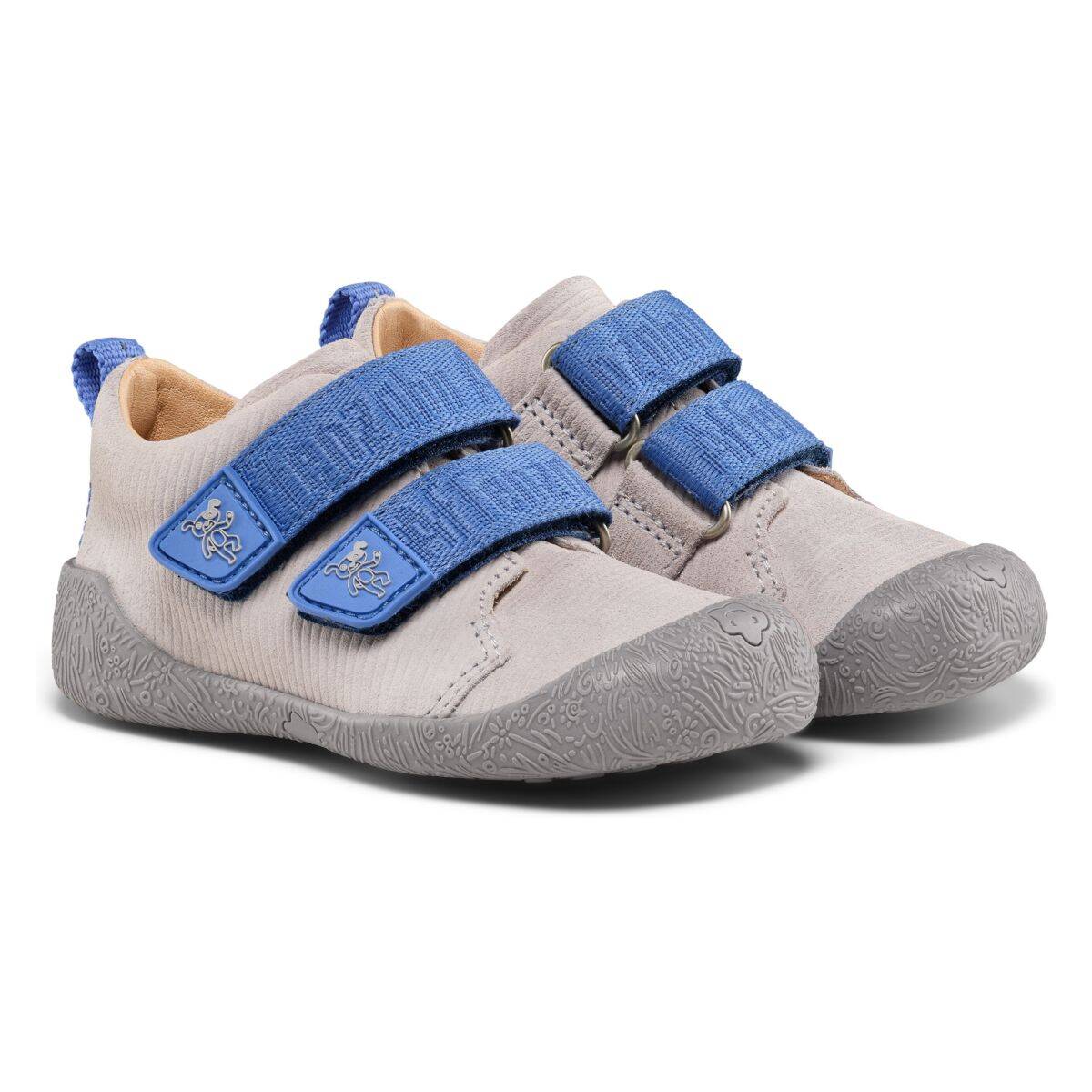 Affenzahn čevelj nizek Leather Walky Dog 01392-80027 barefoot F grey 21