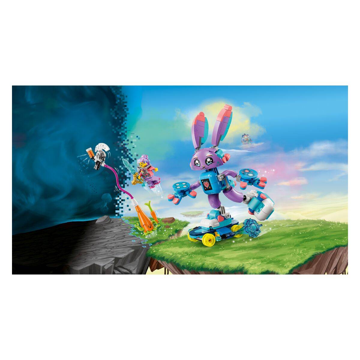 LEGO® Dreamzzz 71490 Izzie in igričarski zajček Bunchurro