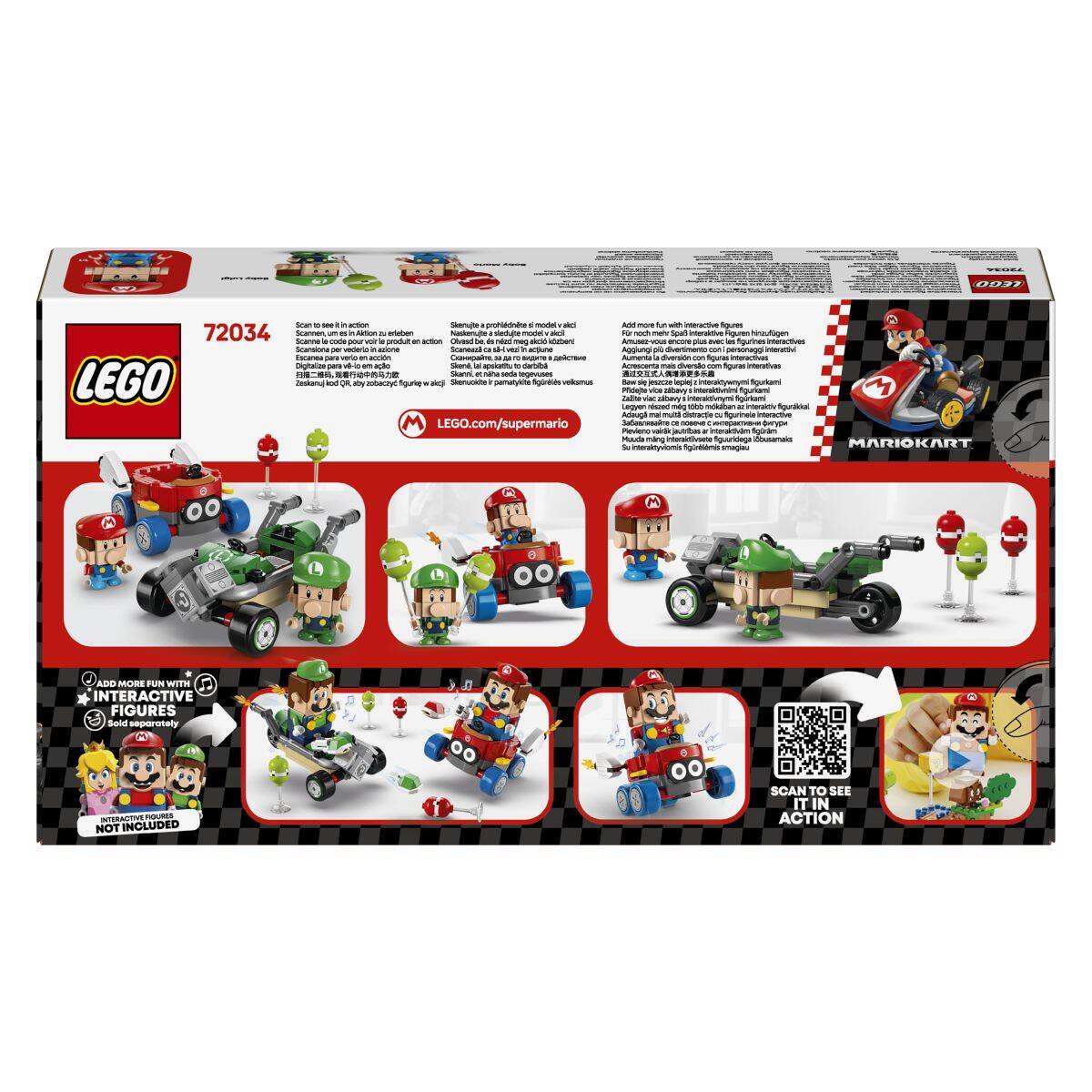 Lego® Super Mario™ 72034 Mario Kart™ – Baby Mario vs Baby Luigi