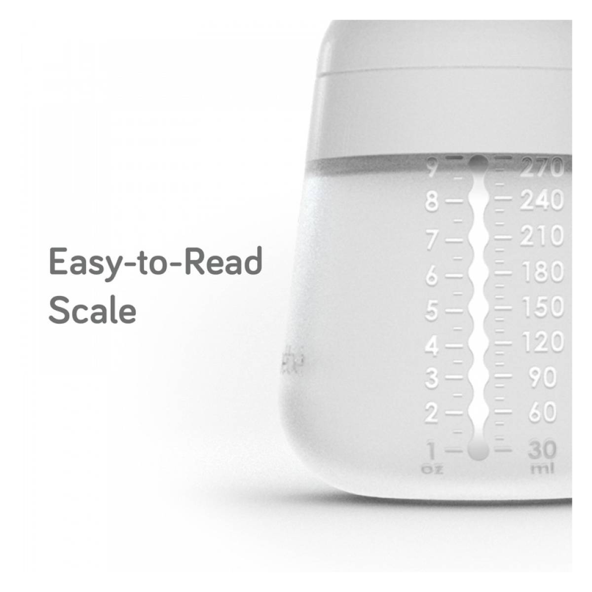 NANOBEBE silikonska bočica Flexy  270ml - Tirkizna