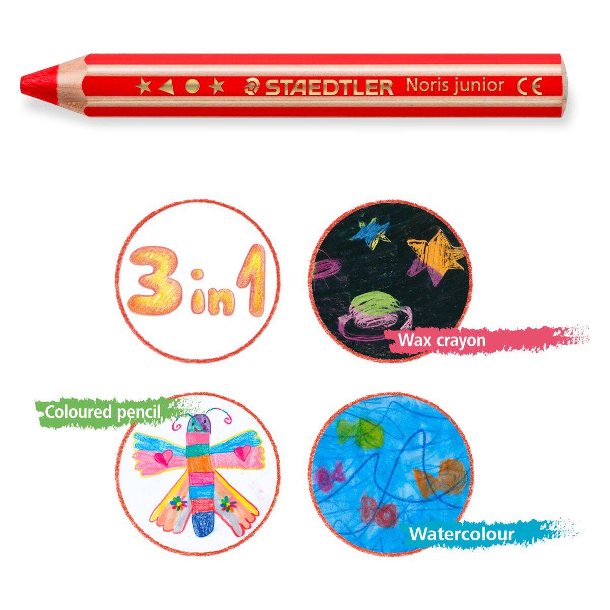 Staedtler Barvice Noris junior 12/1