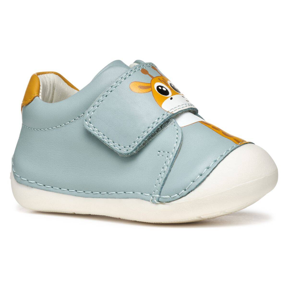 Geox čevelj nizek B3539C B TUTIM B. C C3375 00085 F sage/ochreyellow 21