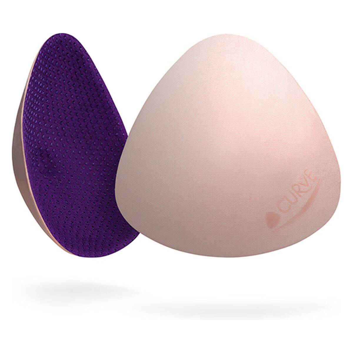 Cache Coeur® pralne prsne blazinice Curve nočne, 2 kosa