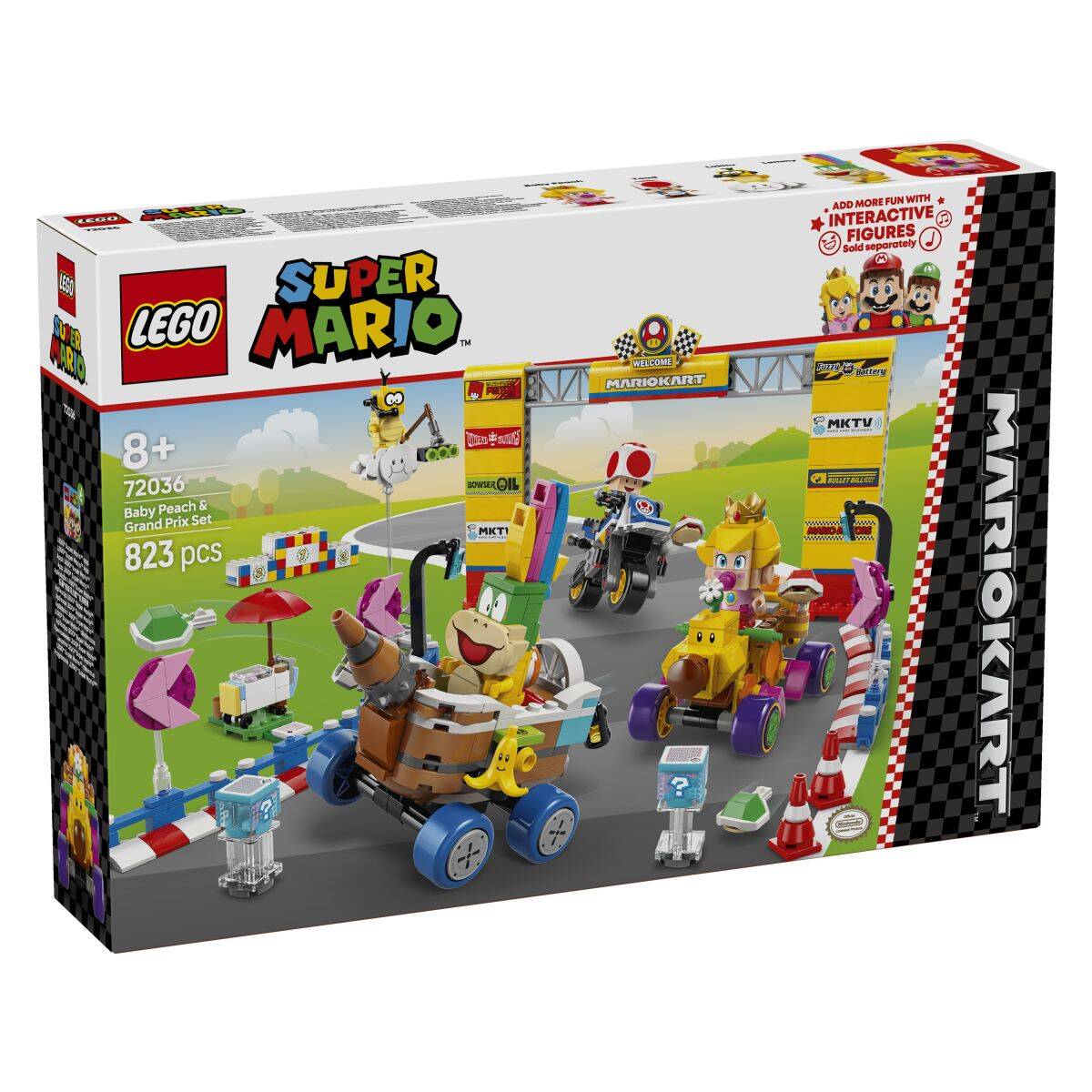 Lego® Super Mario™ 72036 Mario Kart™ – Baby Peach in Grand Prix