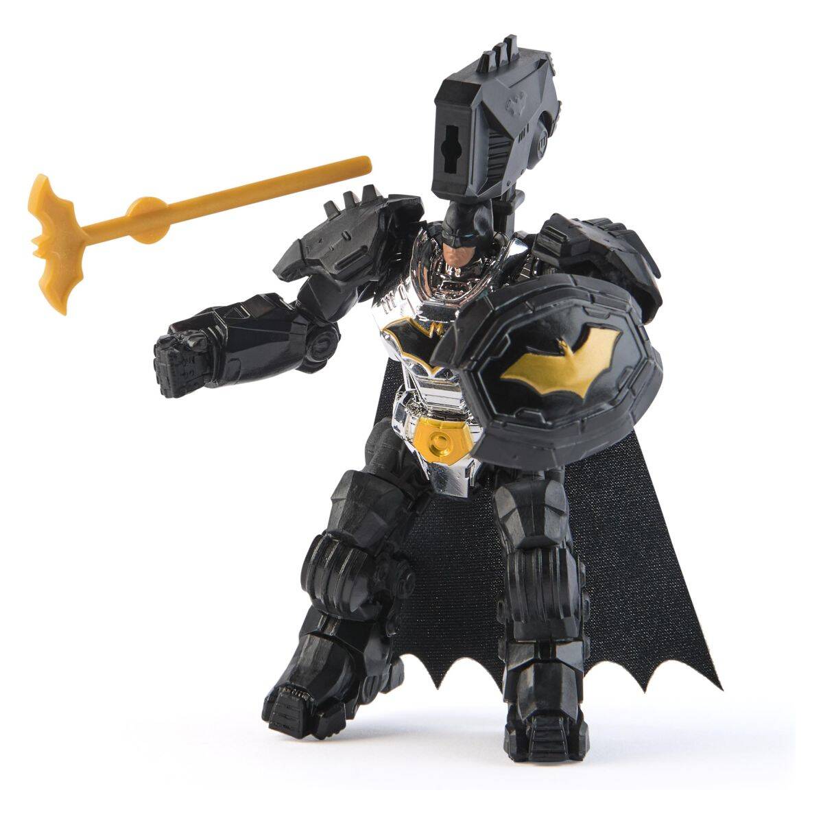 Batman Metal Force figura 10 cm sort.