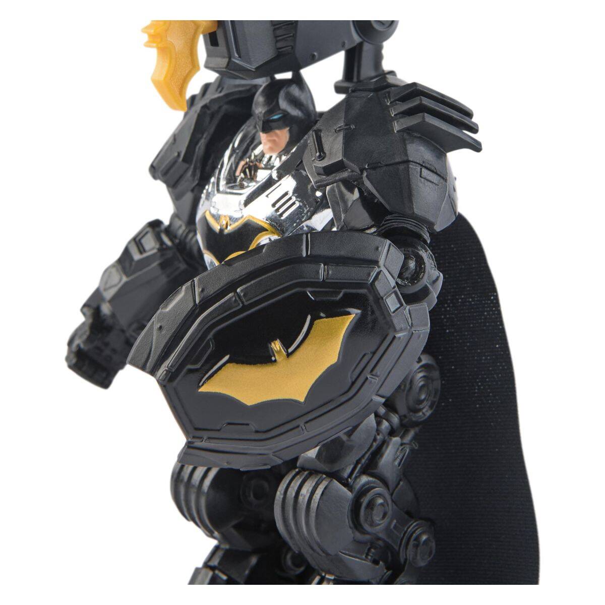 Batman Metal Force figura 10 cm sort.