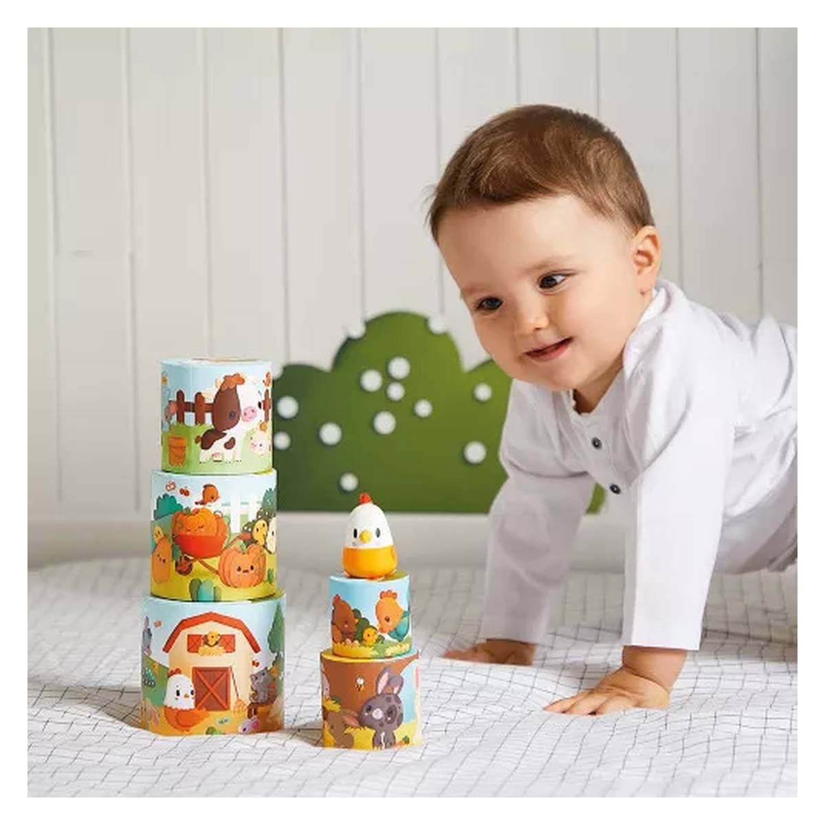 JANOD dječja piramida - Farma J03310