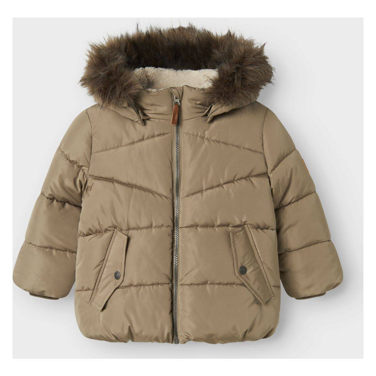 Name It jakna DR 13243944 NMMMATHEW PUFFER JACKET1 F Bež 104