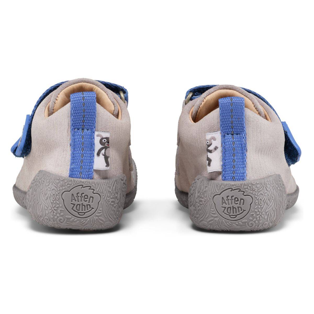 Affenzahn čevelj nizek Leather Walky Dog 01392-80027 barefoot F grey 23