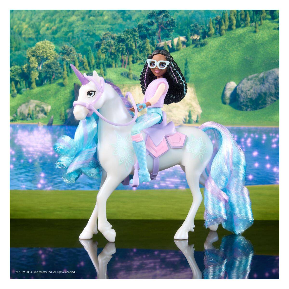 Unicorn Academy punčka Layla in samorog Glacier