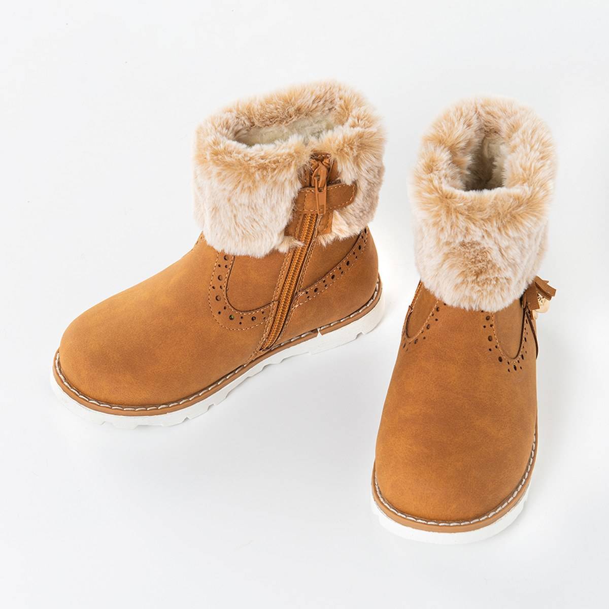 Cool Club škornji WBT1W21-CG276 D light brown 20