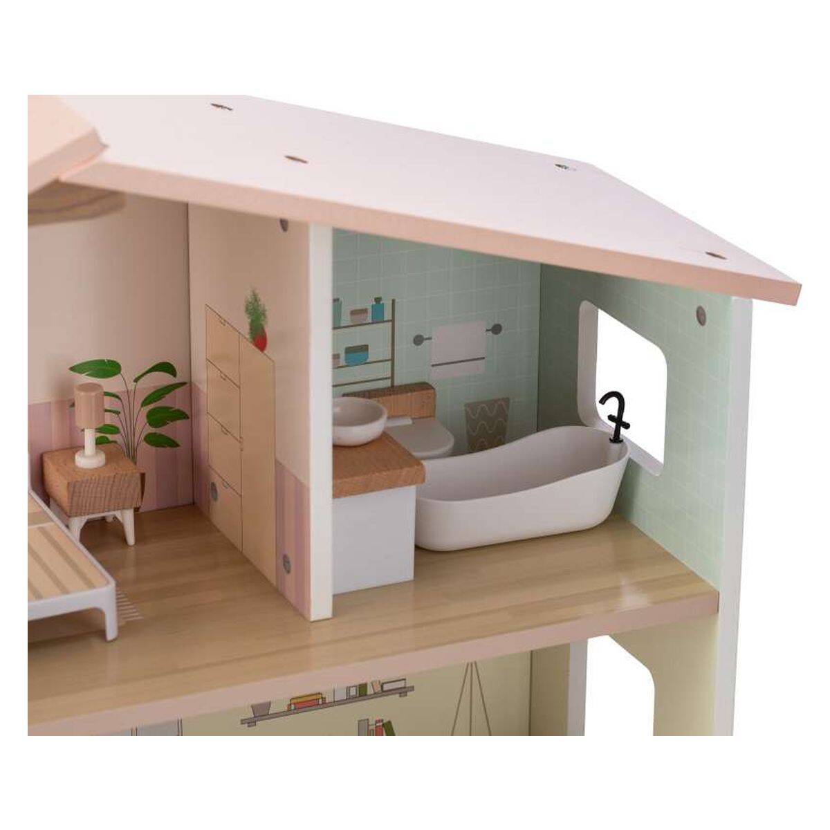 Free 2 Play Hiška za punčke s pohištvom Ella