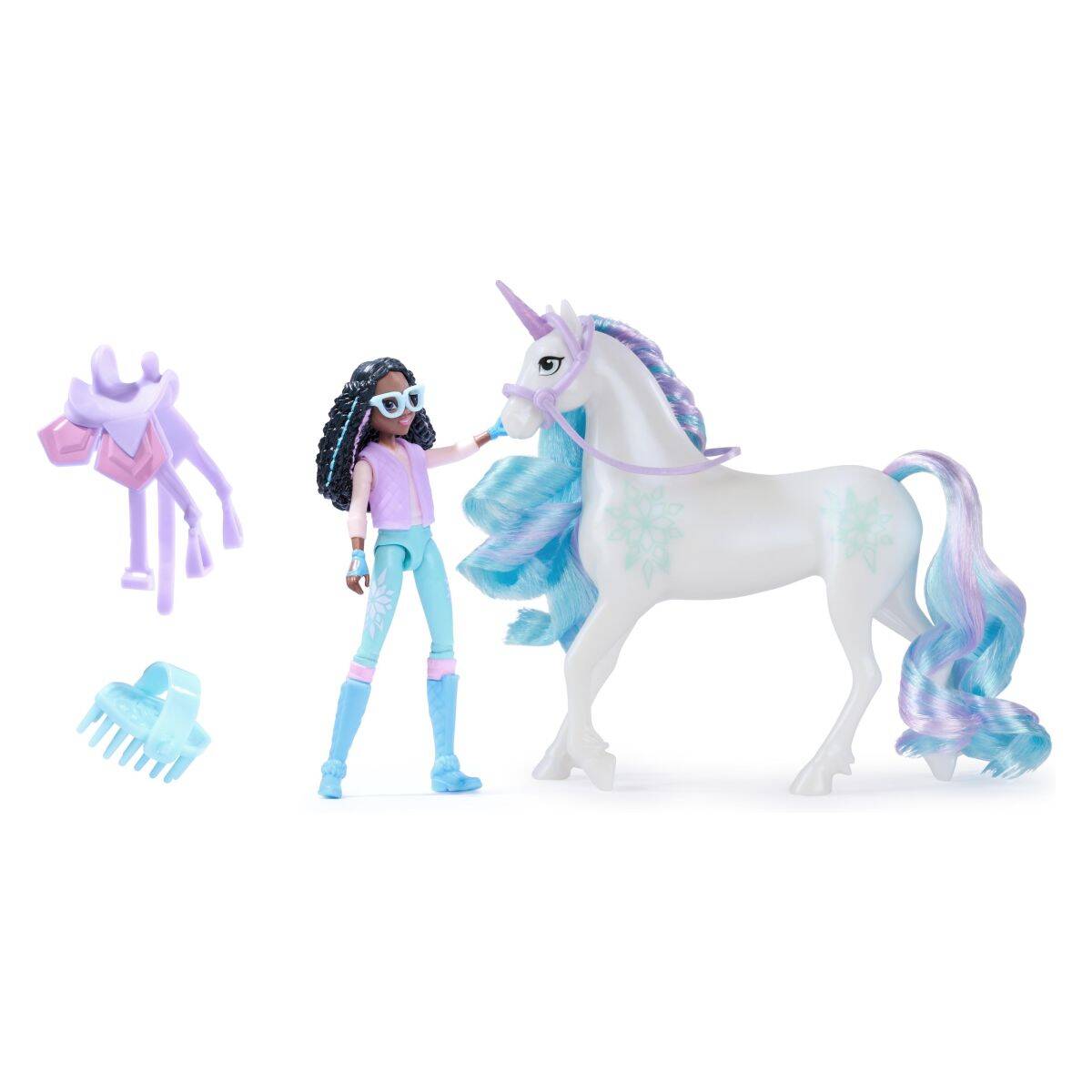 Unicorn Academy punčka Layla in samorog Glacier