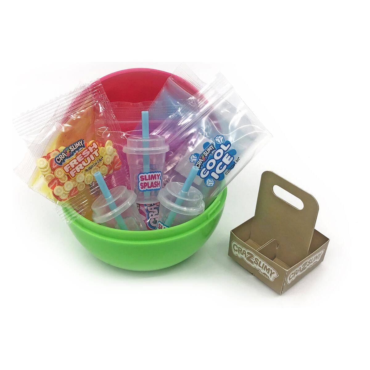 Crazart slime preseneča v kroglici