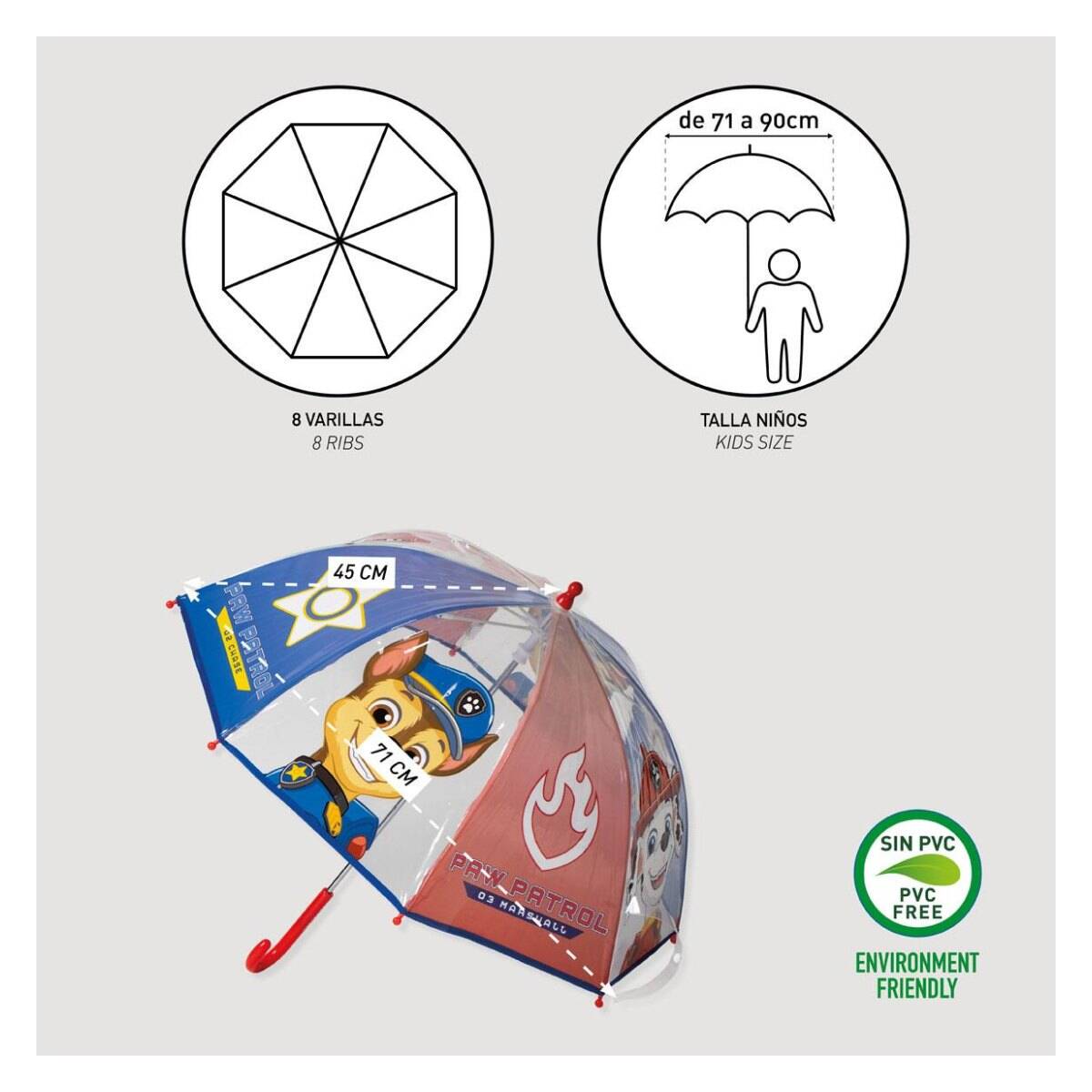 CERDA kišobran 2400000856 PAW PATROL M Plava UNI