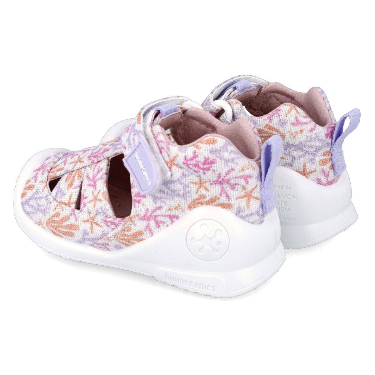 Biomecanics čevelj nizek 242181B D blanco (pique metalizado) 21