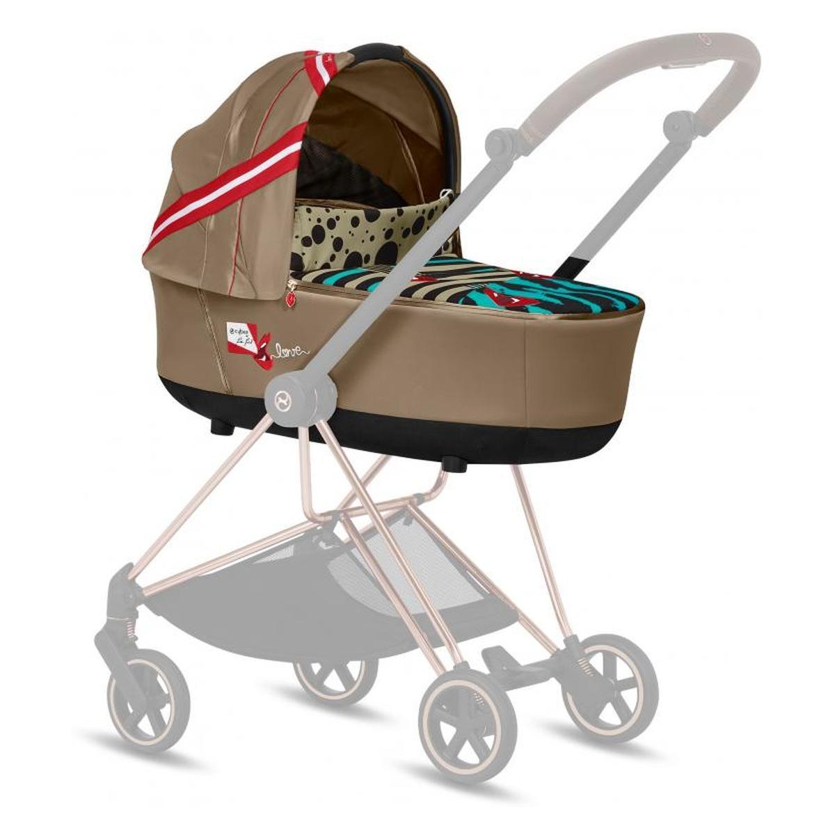 Cybex Košara za voziček FE KK One Love Mios Lux Fashion Platinum multicolor