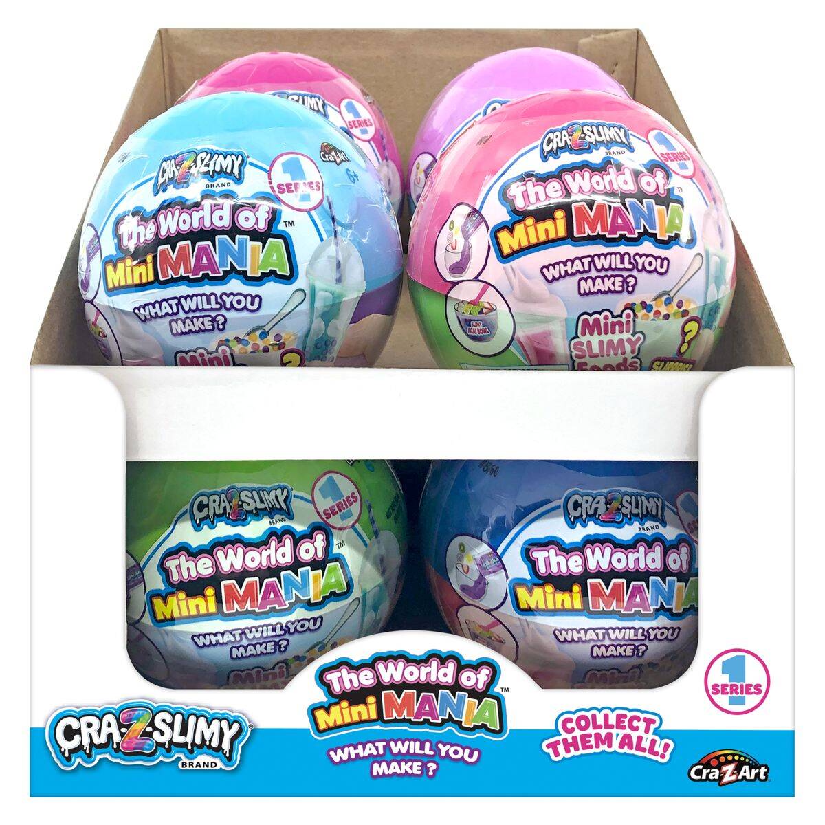 Crazart slime preseneča v kroglici