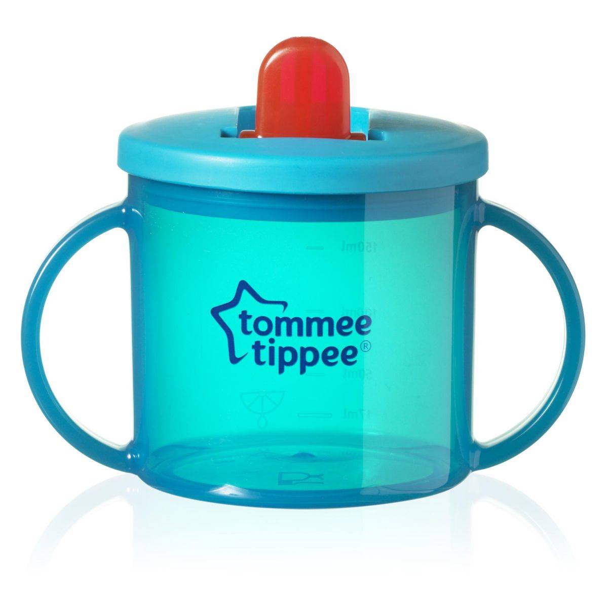 TOMMEE TIPPEE TOMMEE TIPPEE čašica s usnikom i ručkama, First Cup, 4m ...