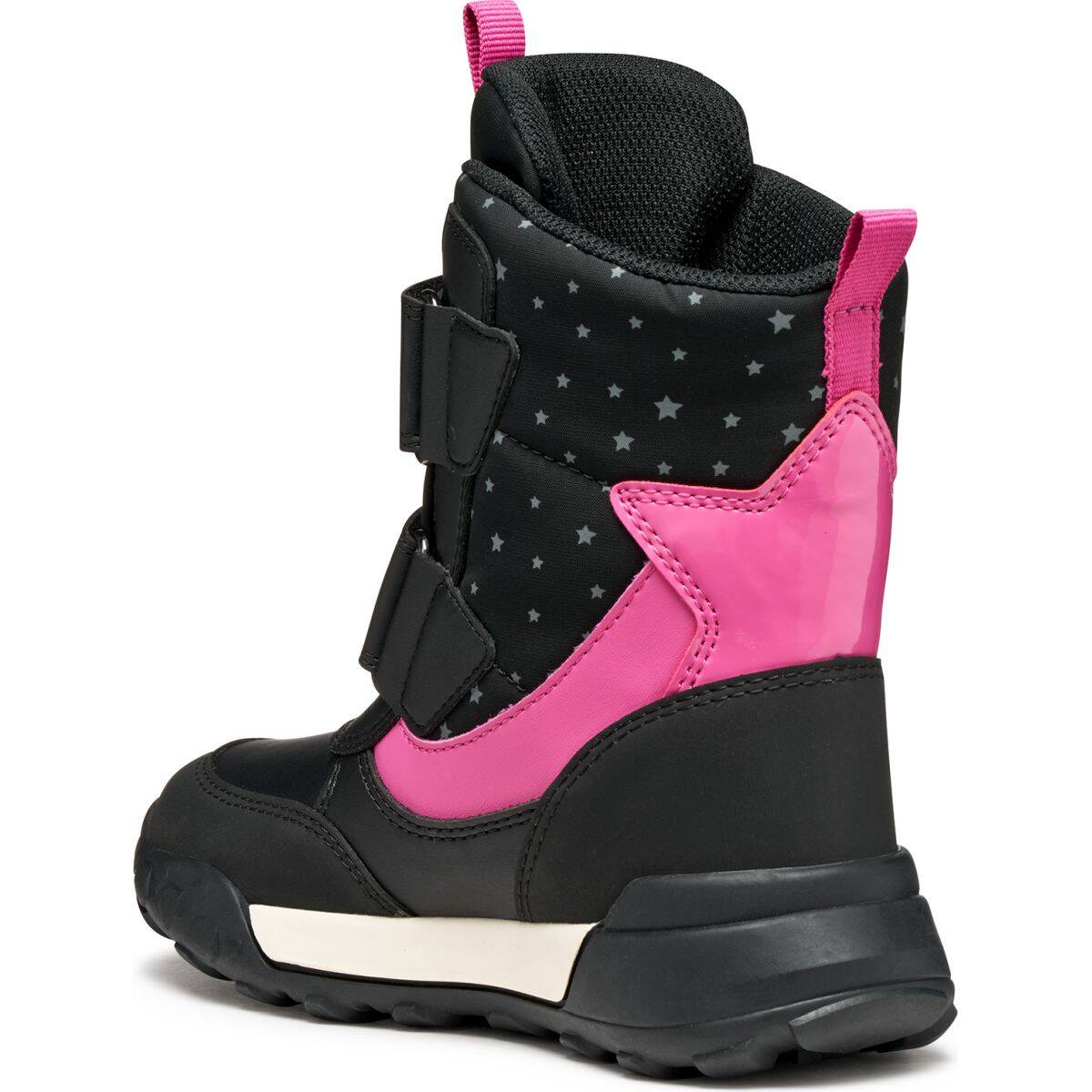 Geox škornji J56M7A J TREKKYUP B ABX B C0922 0MNBC podloženi D black/fuchsia 30
