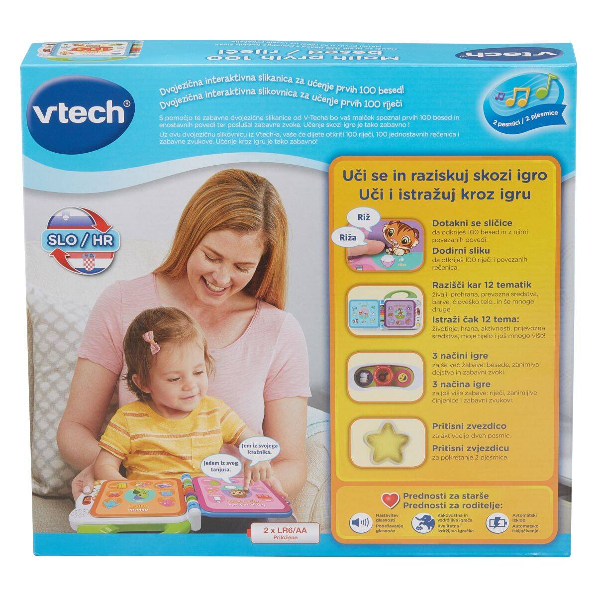 Vtech Mojih prvih 100 besed (Slo+Cro)