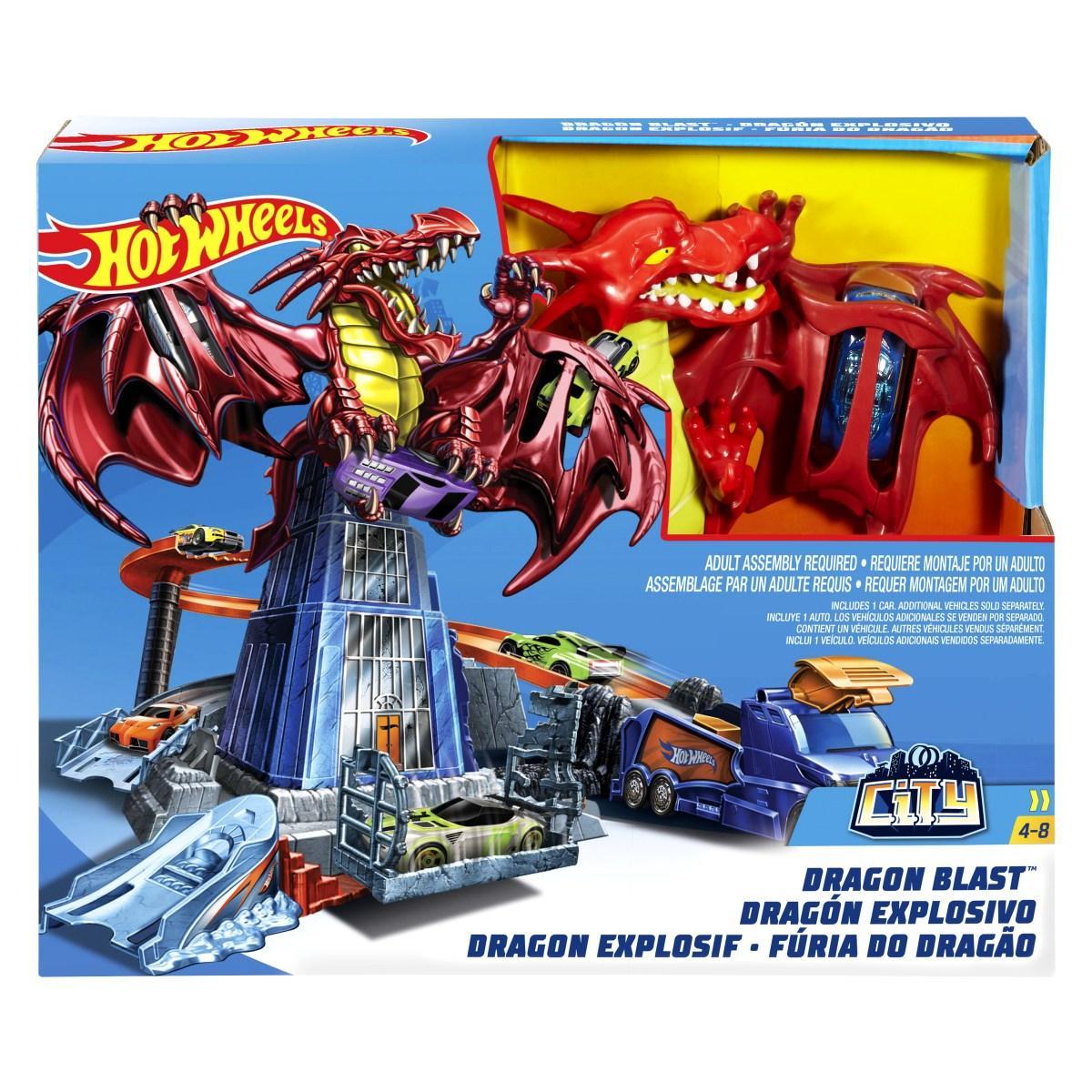HOT WHEELS napad zmaja set