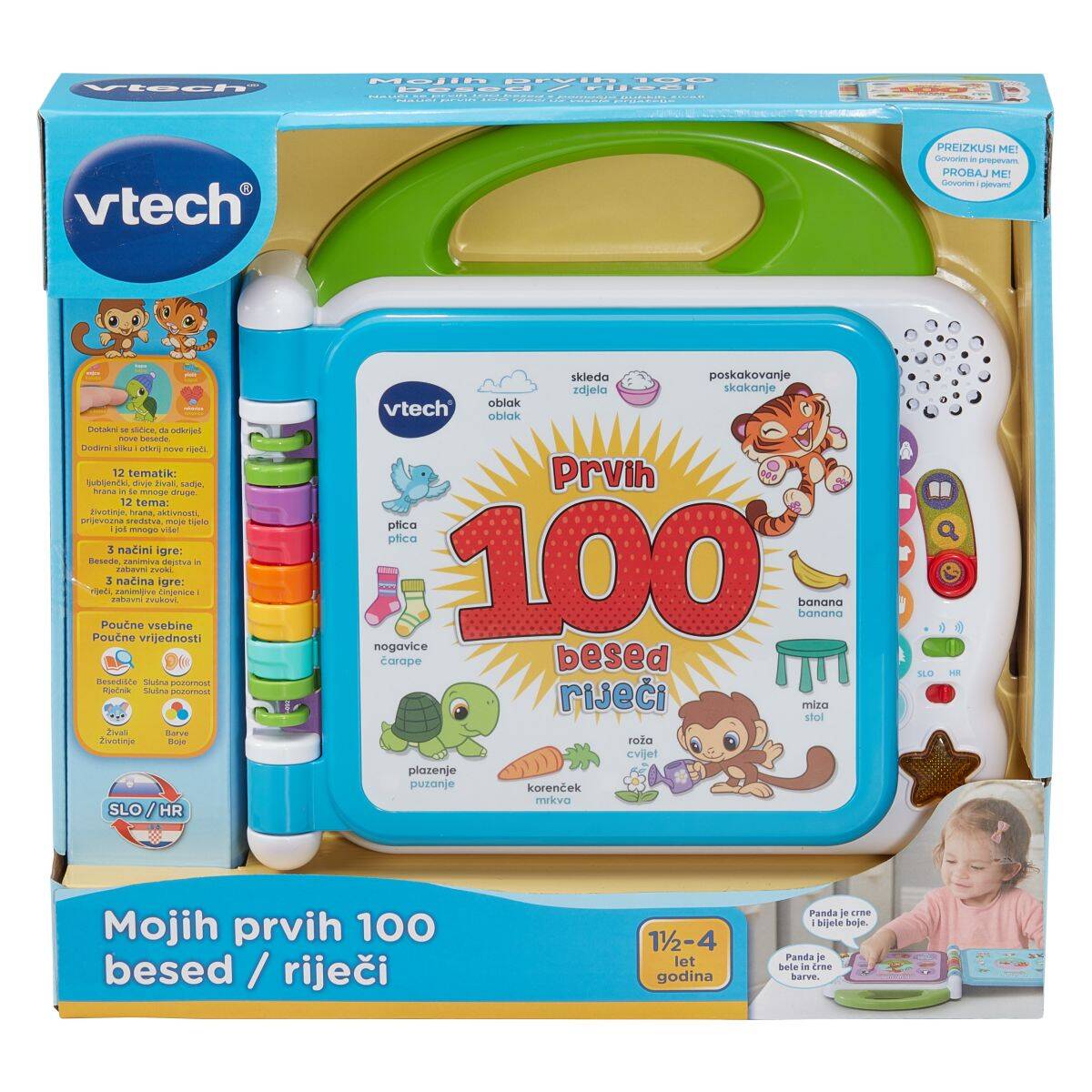 Vtech Mojih prvih 100 besed (Slo+Cro)