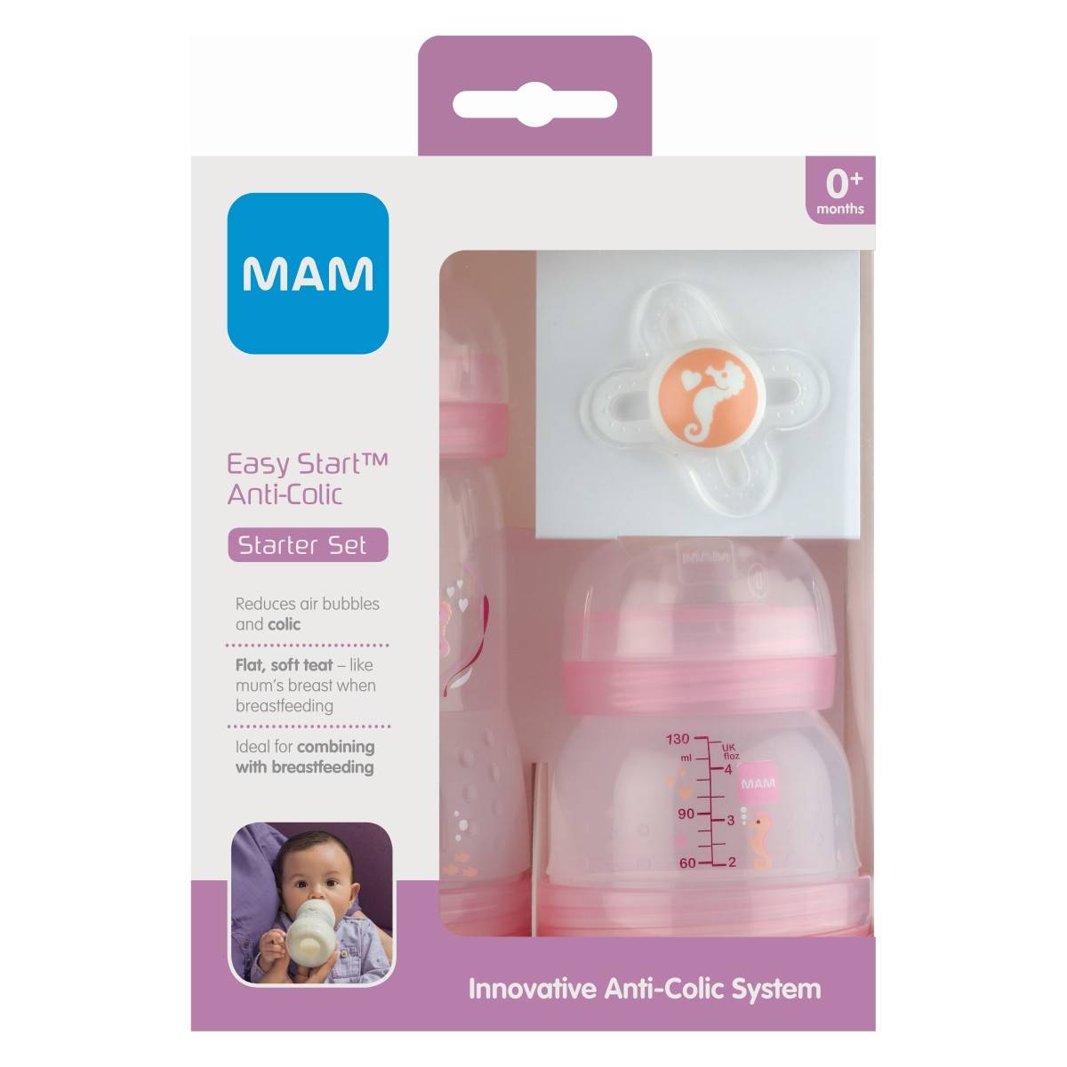 Easy Start™ anti-colique - Lot biberons Flow Ivory - Décoration Babycenter