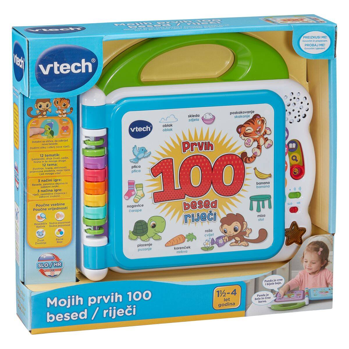 Vtech Mojih prvih 100 besed (Slo+Cro)