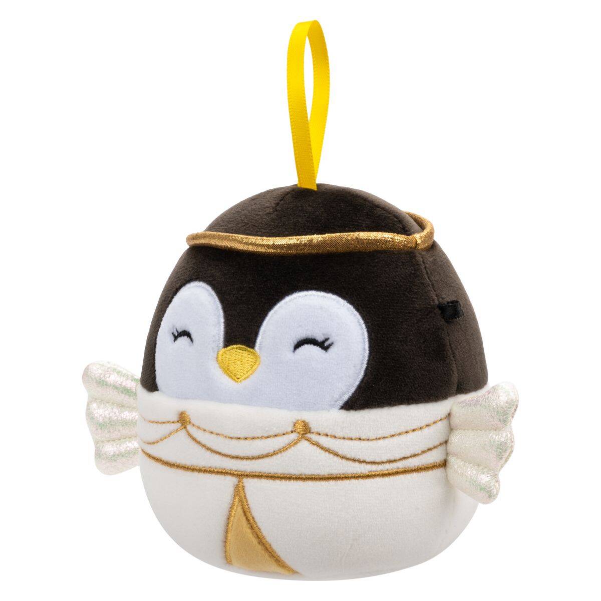 Squishmallows okrasni pliš Luna angelski pingvin, 10 cm